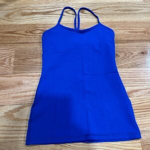 Lululemon power Y electric blue tank